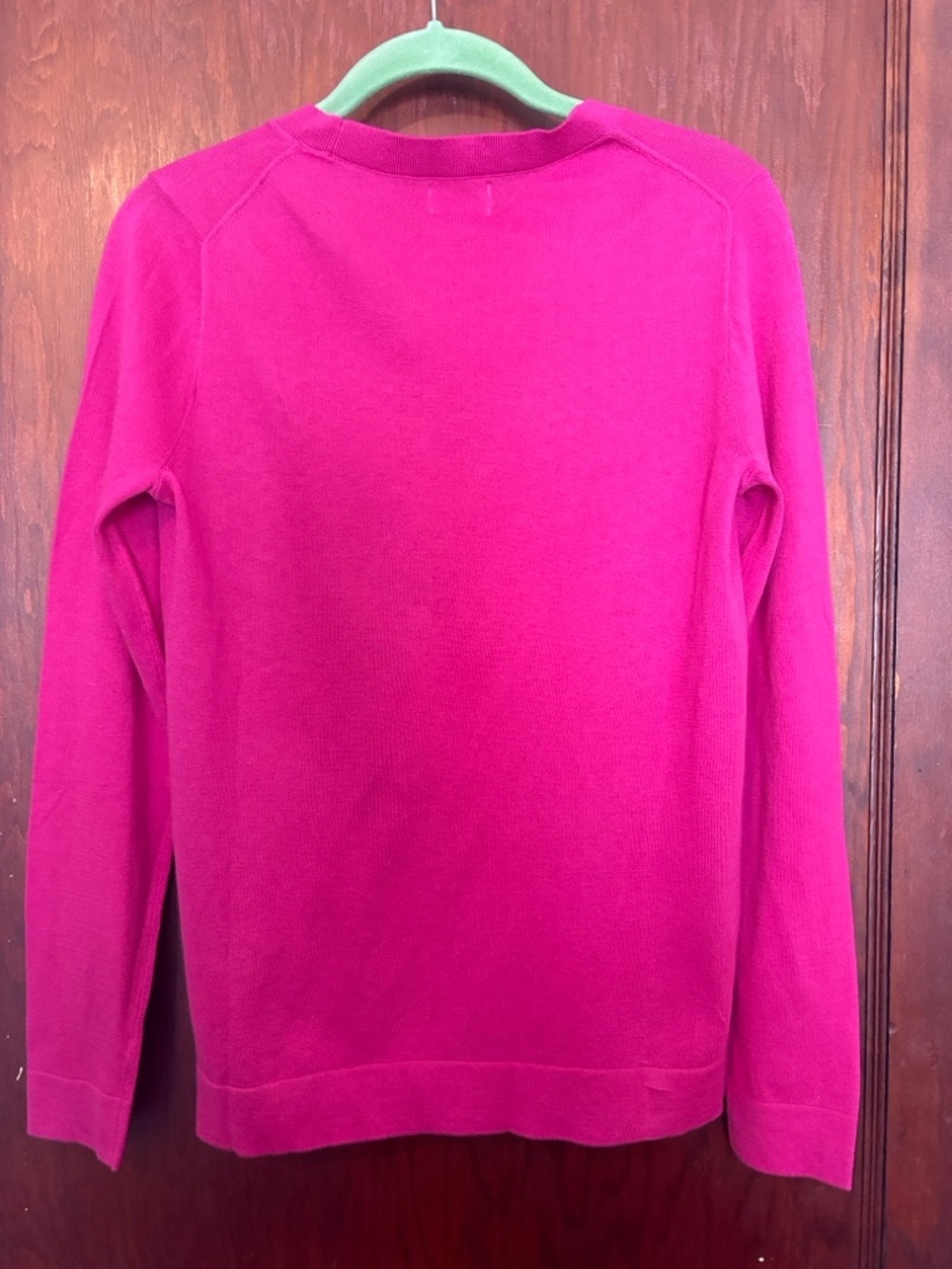 J. Crew Women's Fuchsia Crewneck Sweater - Picture 6 of 10